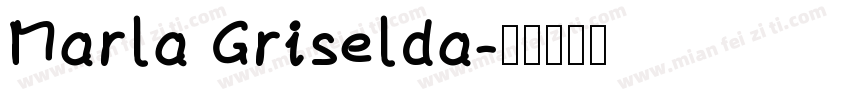 Marla Griselda字体转换